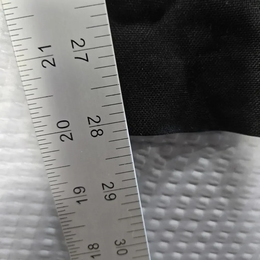 Tommy Bahama 100% Silk Pleated Dress Pants Men's 36 Black Luxury Relaxed Chino